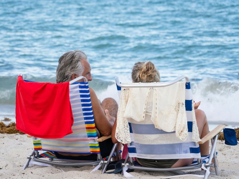 Employees using retirement together with ClearPalm 401(k) benefits